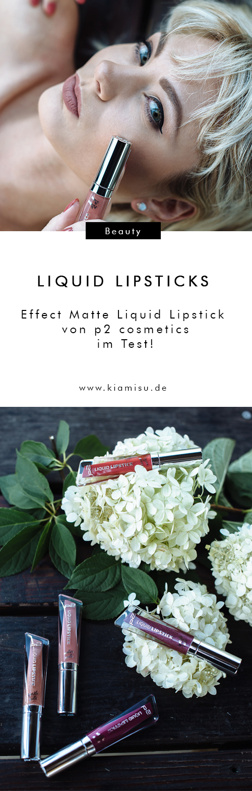 Effect Matte Liquid Lipstick von p2 cosmetics im Test inkl. Tragebildern!