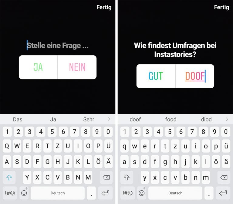 Neues Instagram Feature So funktionieren die Umfragen in Instastories!