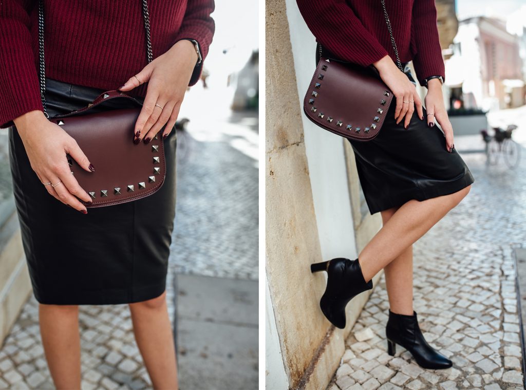 Styling Tipps: So einfach kannst Lederrock im Herbst kombinieren!