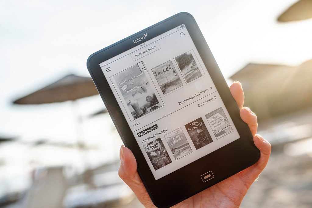 eBook Reader im Urlaub Vorteile des tolino vision 4 HD im Test!